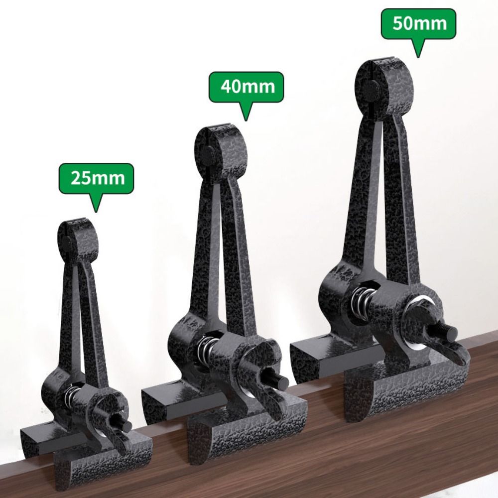 Woodworking Bench Vise - Mini Hand Vise Cross Anti-slip Grooves