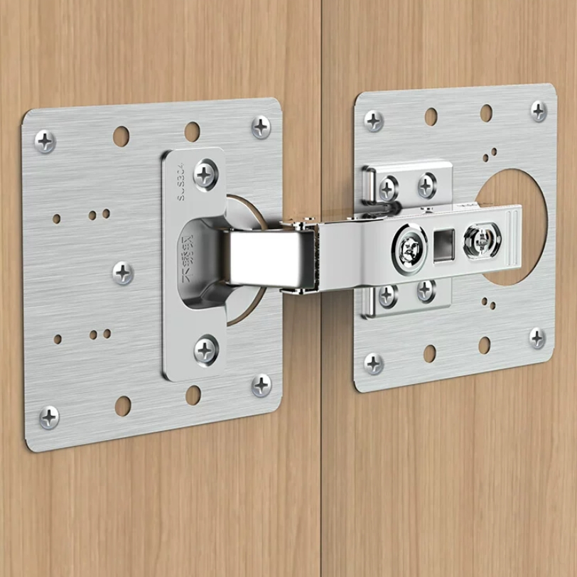 Cabinet Scraper Set - 1-10pcs Cabinet Hinges Repair Plate Kit