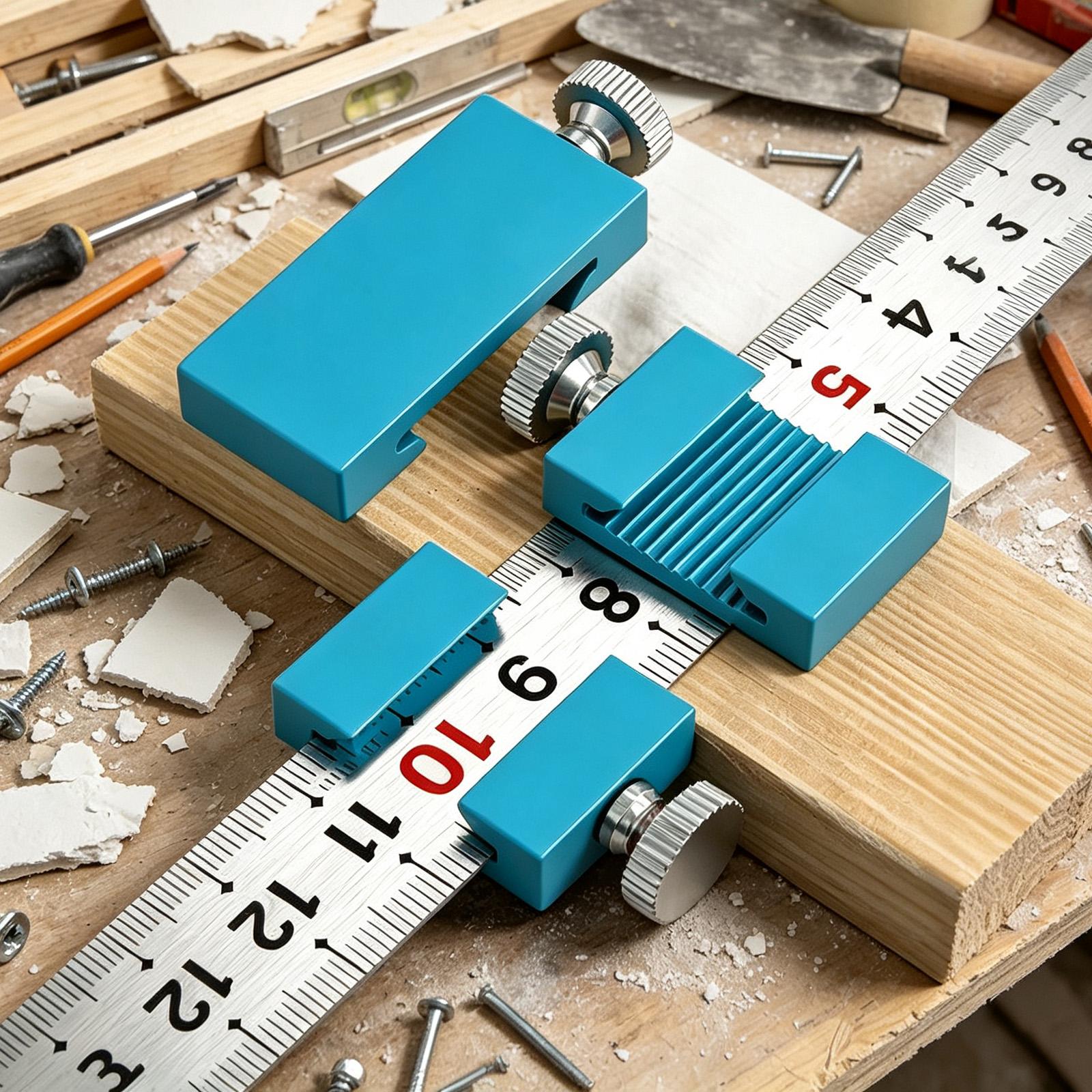 Woodworking Industry - Carpentry Tools Carpentry Ruler Positioning Scribing