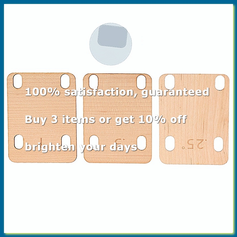 Woodworking Tool - 3Pcs Guitar Neck Shims, Solid Maple