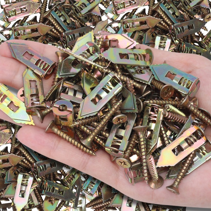 100/10Pcs Self Drilling Anchor - Woodworking Hatchet ulasan dan harga