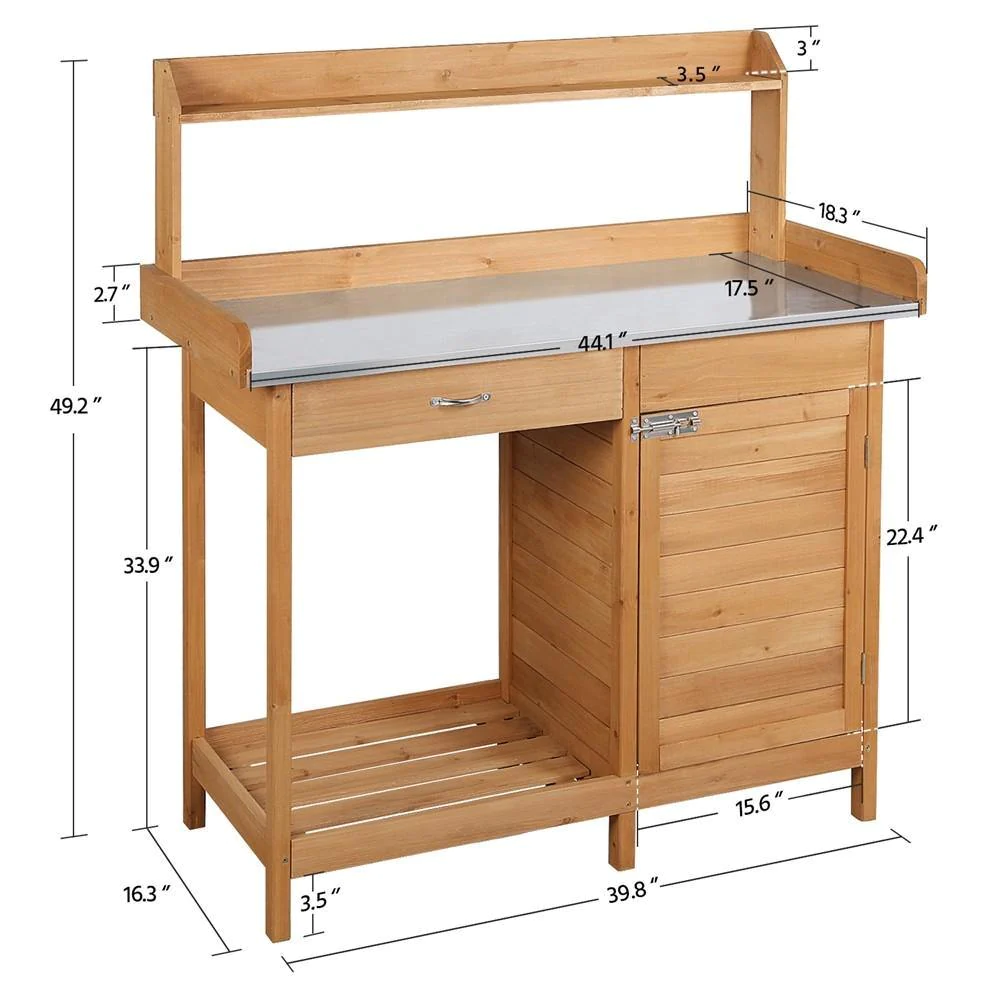 Outdoor Home Use Solid Wood Po - Woodworking Work Table ulasan dan harga