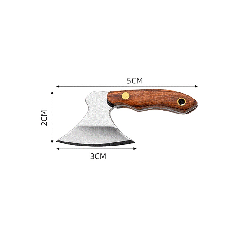 Mini 440 Stainless Steel Axe H - Woodworking Hatchet ulasan dan harga