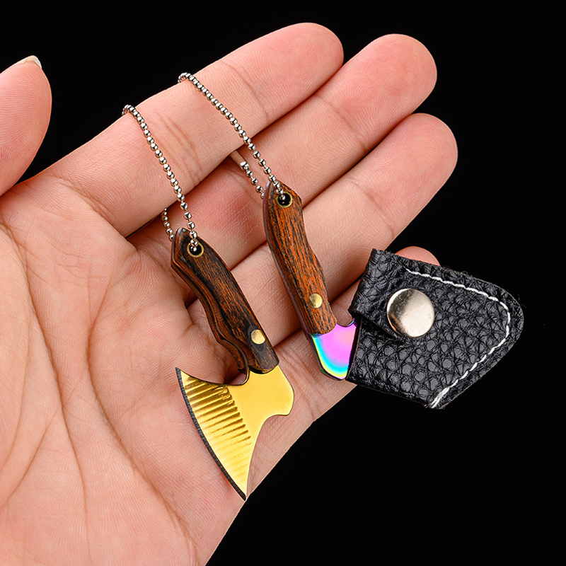 Mini 440 Stainless Steel Axe H - Woodworking Hatchet ulasan dan harga