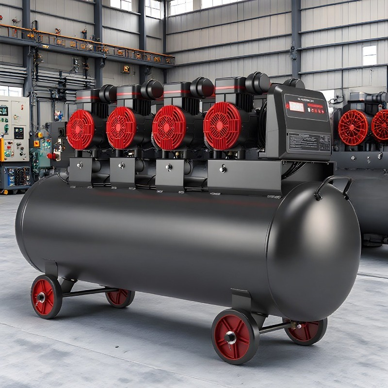 Oil Free Silent Air Compressor - Woodworking Industry ulasan dan harga