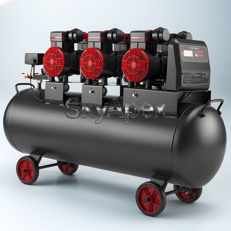 Oil Free Silent Air Compressor - Woodworking Industry ulasan dan harga