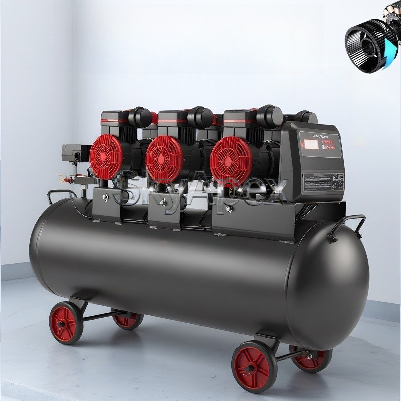 Oil Free Silent Air Compressor - Woodworking Industry ulasan dan harga