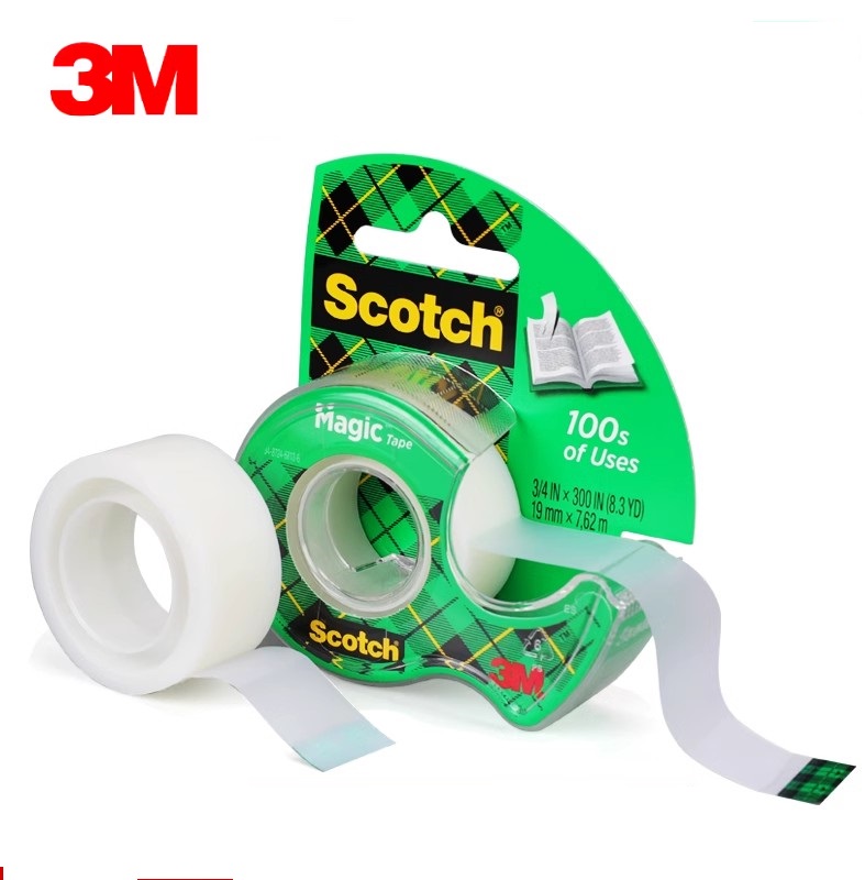 3M Magic Tape with Dispenser,  - Woodworking Mask ulasan dan harga