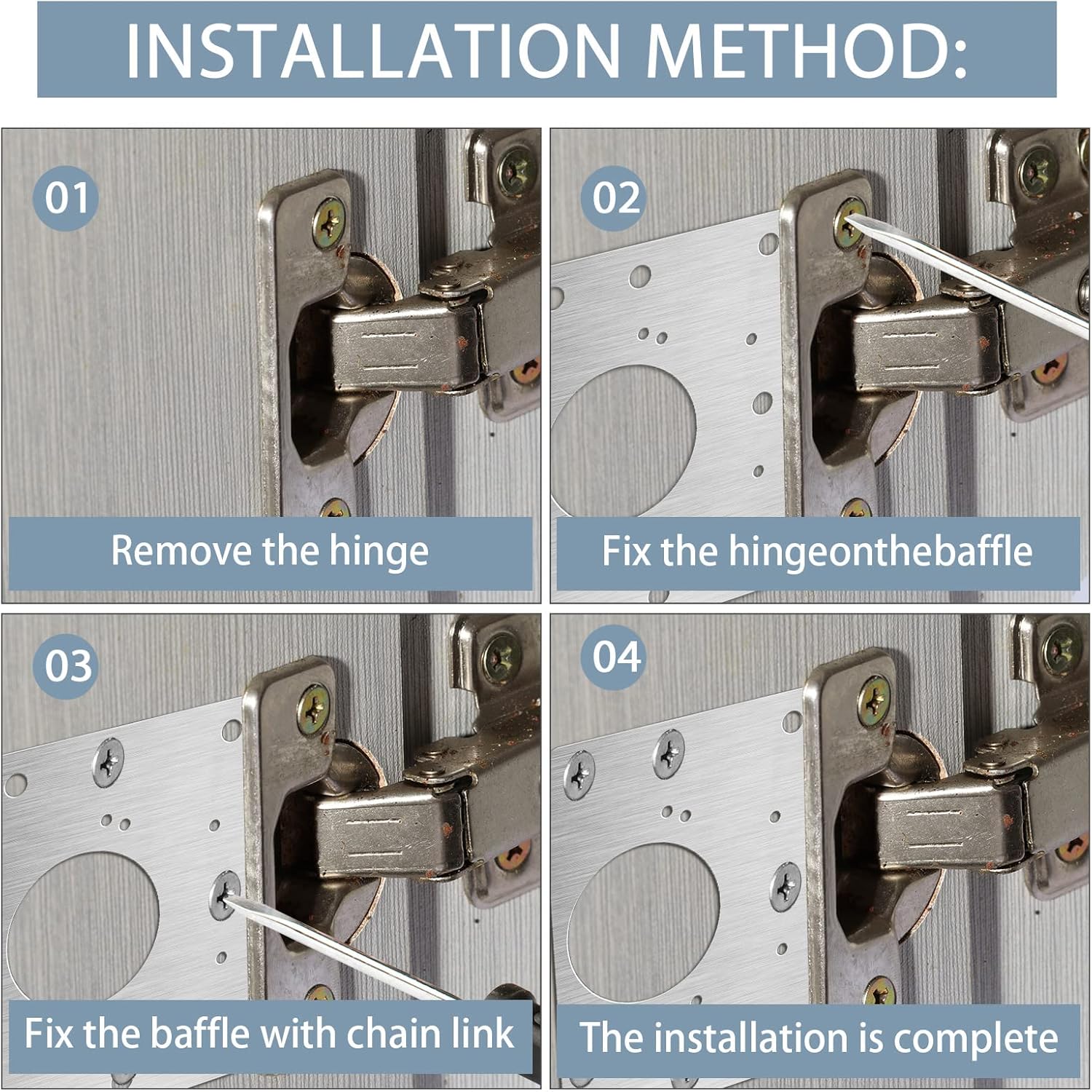 Cabinet Hinge Repair Plate Kit - Cabinet Scraper Set ulasan dan harga