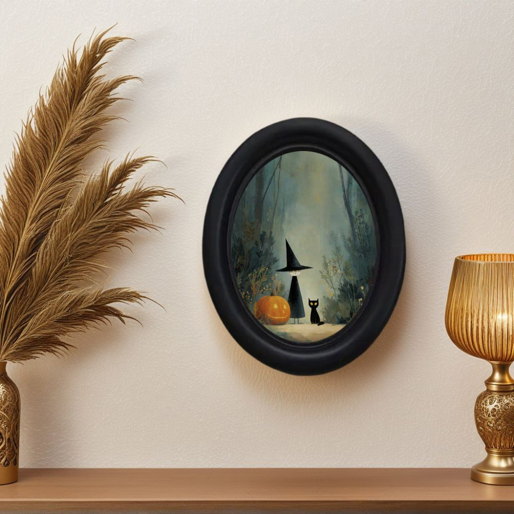 A 3D Vintage Halloween Witch a - Woodworking Room ulasan dan harga