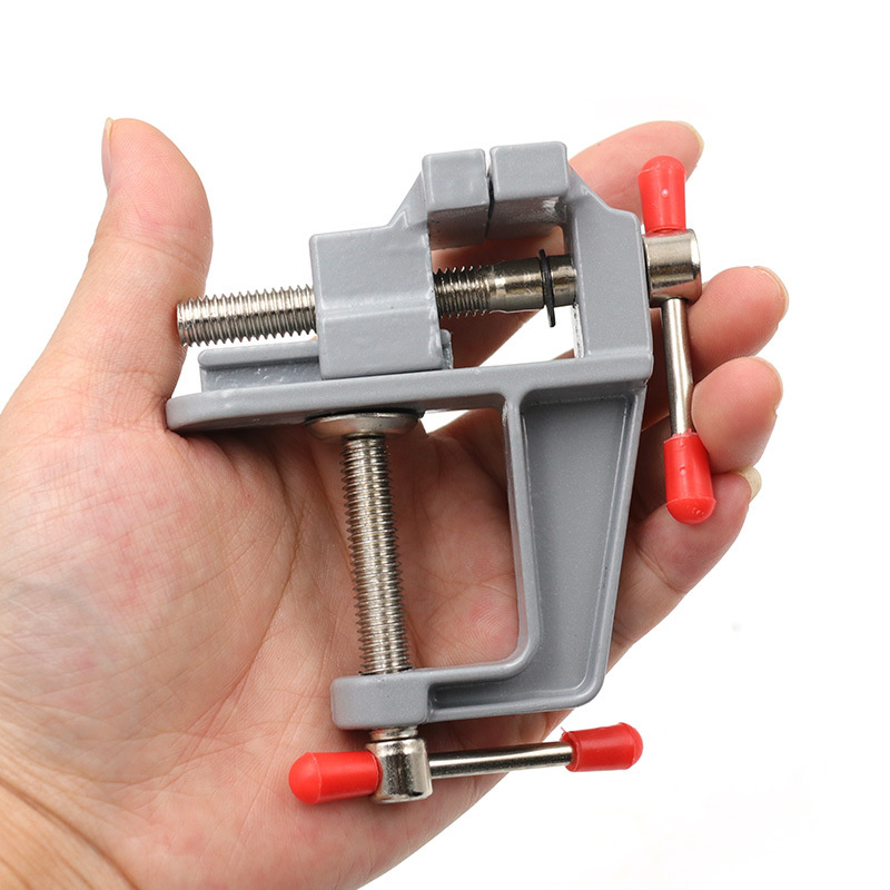 35MM Aluminium Alloy Table Ben - Woodworking Bench Vise ulasan dan harga