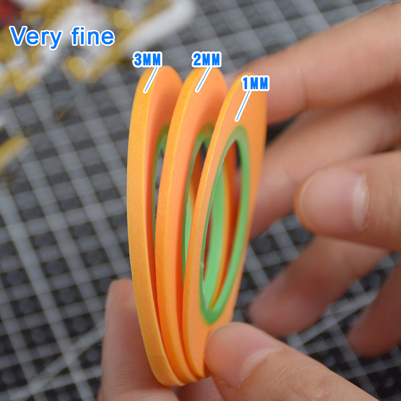 1 Roll Fine Line Tape 1mm/2mm/ - Woodworking Mask ulasan dan harga