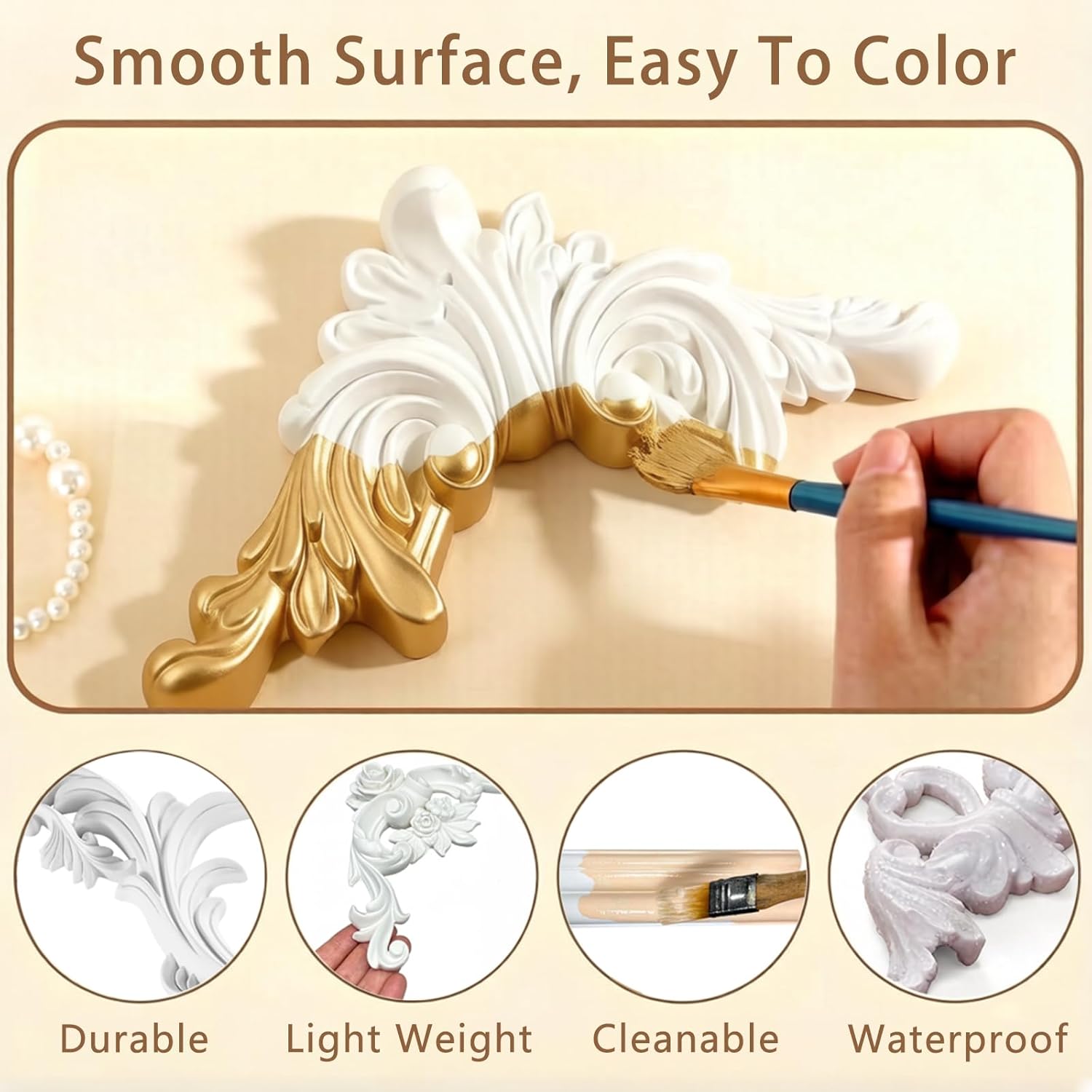 PU Decorative Corner Molding F - Cabinet Scraper Set ulasan dan harga