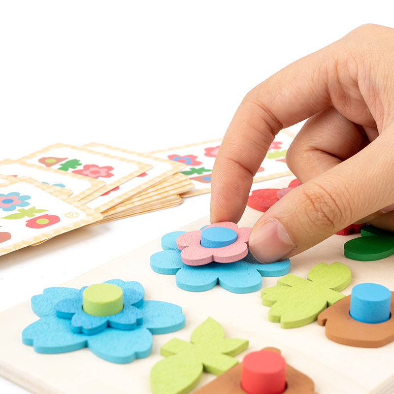 Versatile Flower Puzzle Board  - Woodworking Game ulasan dan harga