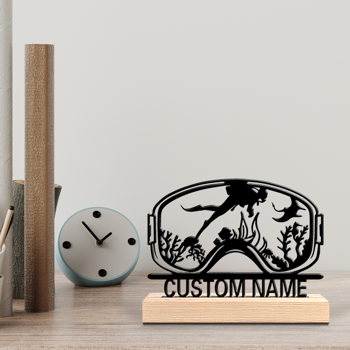 1pc Cute Personalized Custom D - Woodworking Room ulasan dan harga