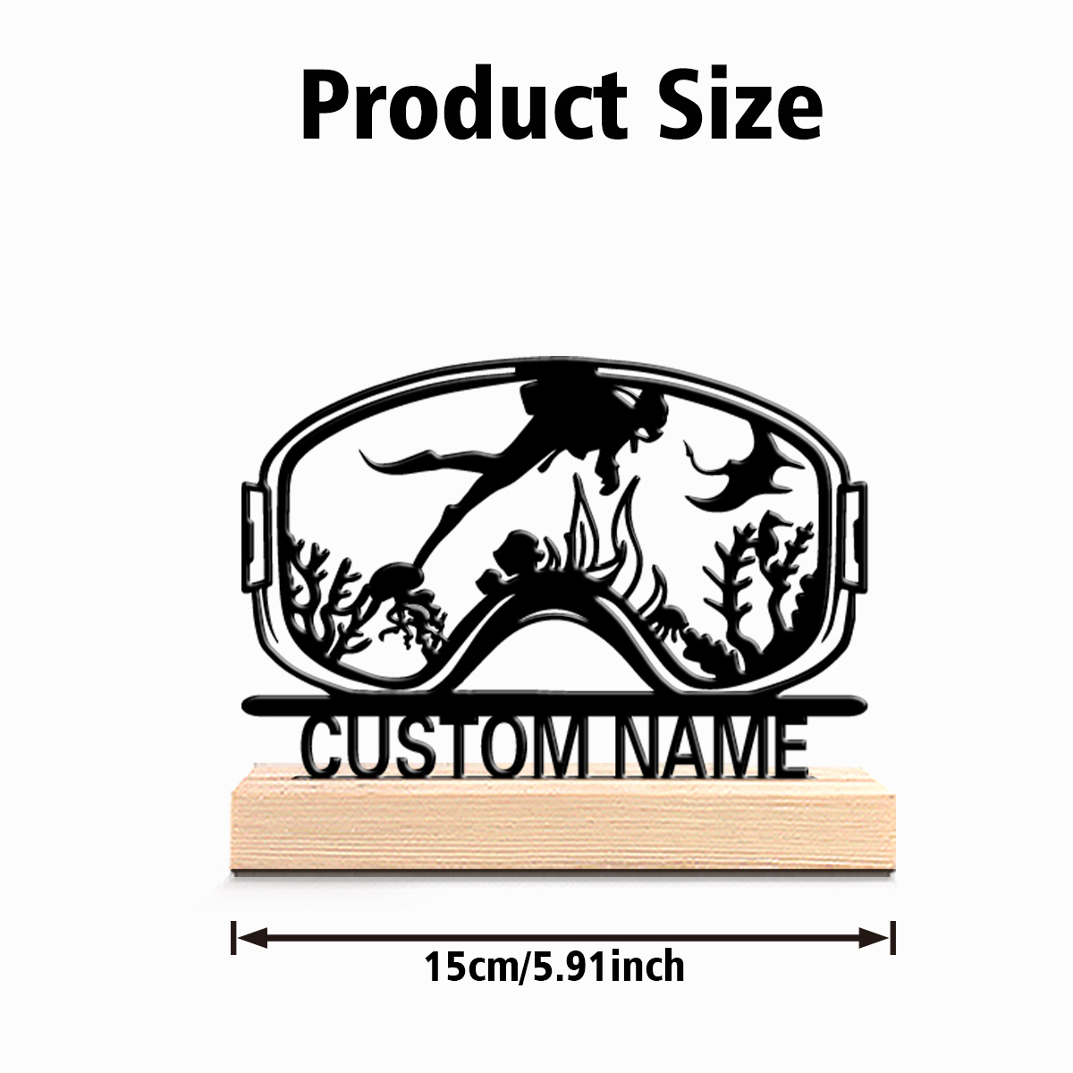 1pc Cute Personalized Custom D - Woodworking Room ulasan dan harga