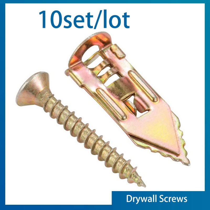 10pcs/lot Drilling Anchors Scr - Woodworking Hatchet ulasan dan harga