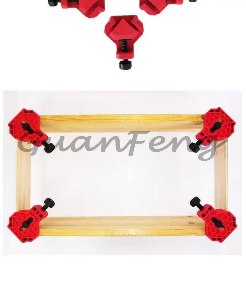 4‑Pack 90‑Degree Right‑Angle C - Woodworking Quick Clamps ulasan dan harga