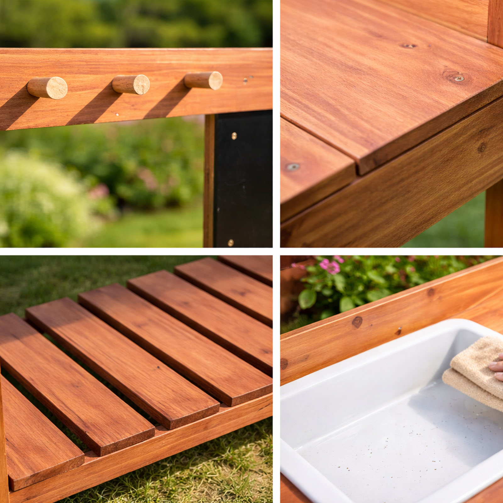 Wooden Potting Benches For Chi - Woodworking Work Table ulasan dan harga