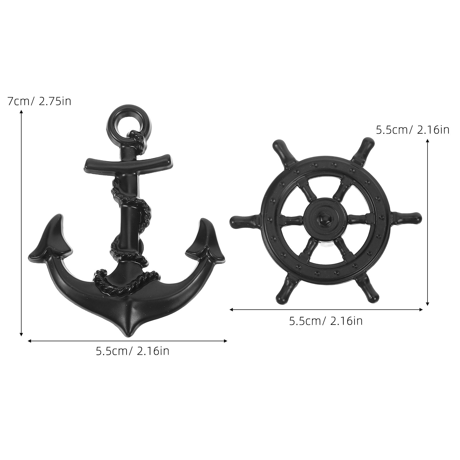 4Pcs Black Vintage Drawer Pull - Woodworking Hatchet ulasan dan harga