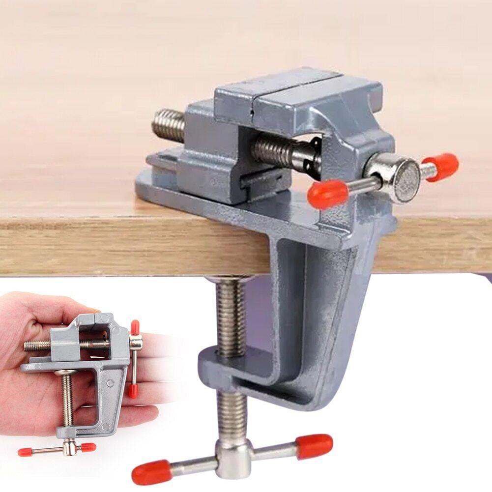  1-10pcs Sturdy Mini Aluminum - Woodworking Bench Vise ulasan dan harga