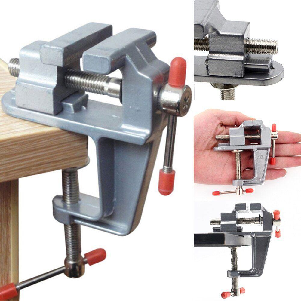  1-10pcs Sturdy Mini Aluminum - Woodworking Bench Vise ulasan dan harga
