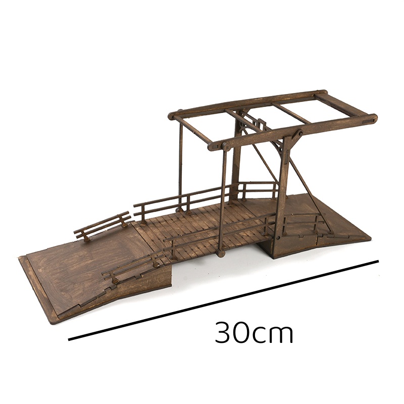 1/72 Scale Wooden Assembly Bui - Woodworking Game ulasan dan harga