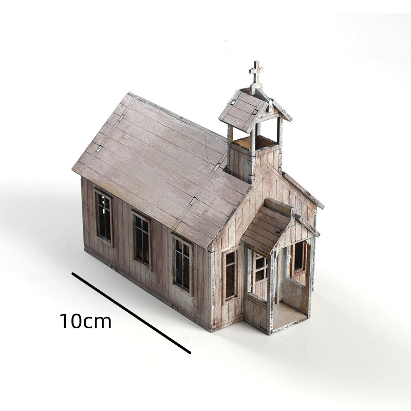 1/72 Scale Wooden Assembly Bui - Woodworking Game ulasan dan harga