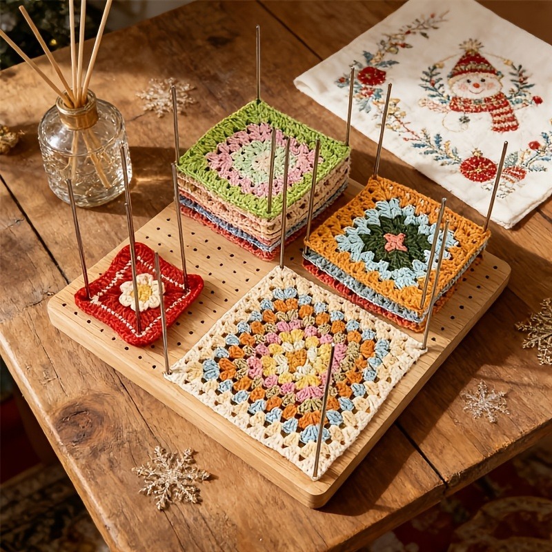 Wooden Crochet Shaping Board,  - Woodworking Basics ulasan dan harga