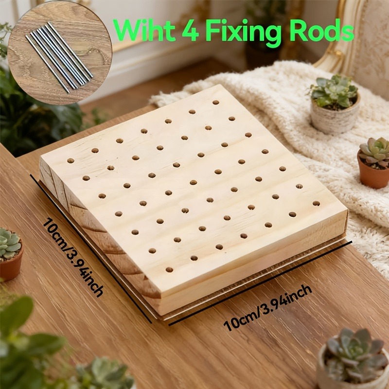 Wooden Crochet Shaping Board,  - Woodworking Basics ulasan dan harga