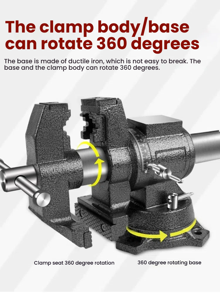 5 Inches Multifunctional Bench - Woodworking Bench Vise ulasan dan harga