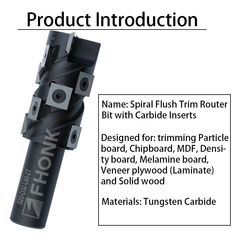20mm Shank Flush Trim Router B - Woodworking Tool ulasan dan harga