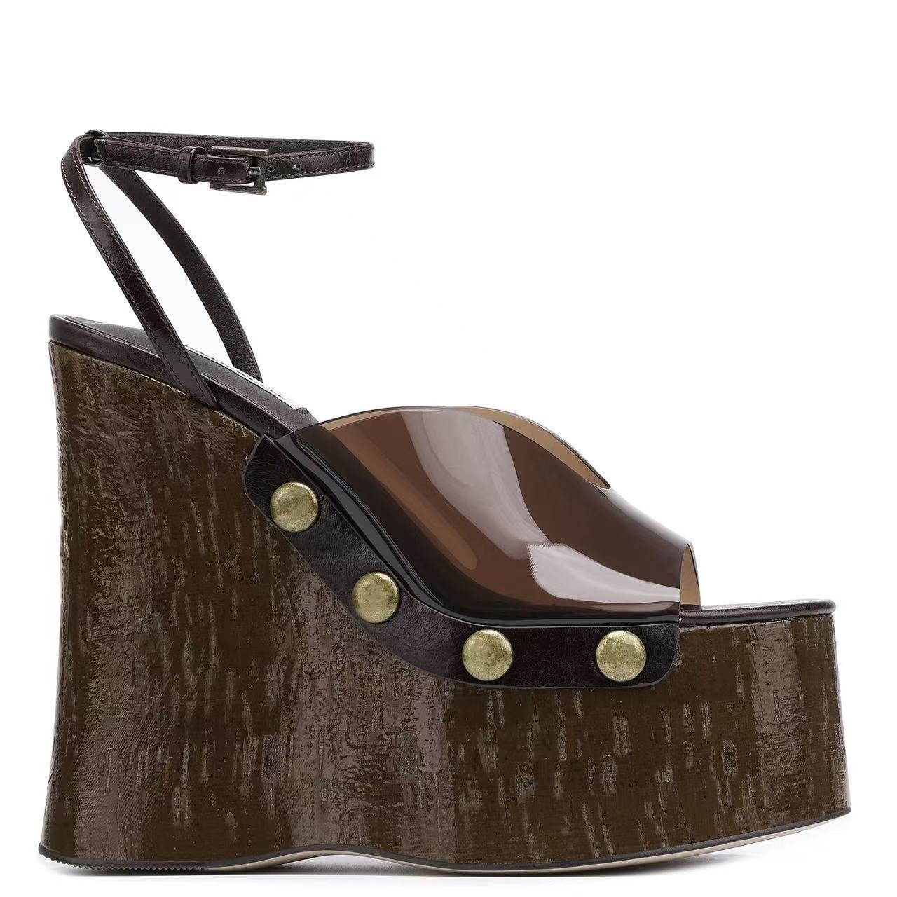High-heeled 14 cm Thick-heeled - Woodworking Basics ulasan dan harga