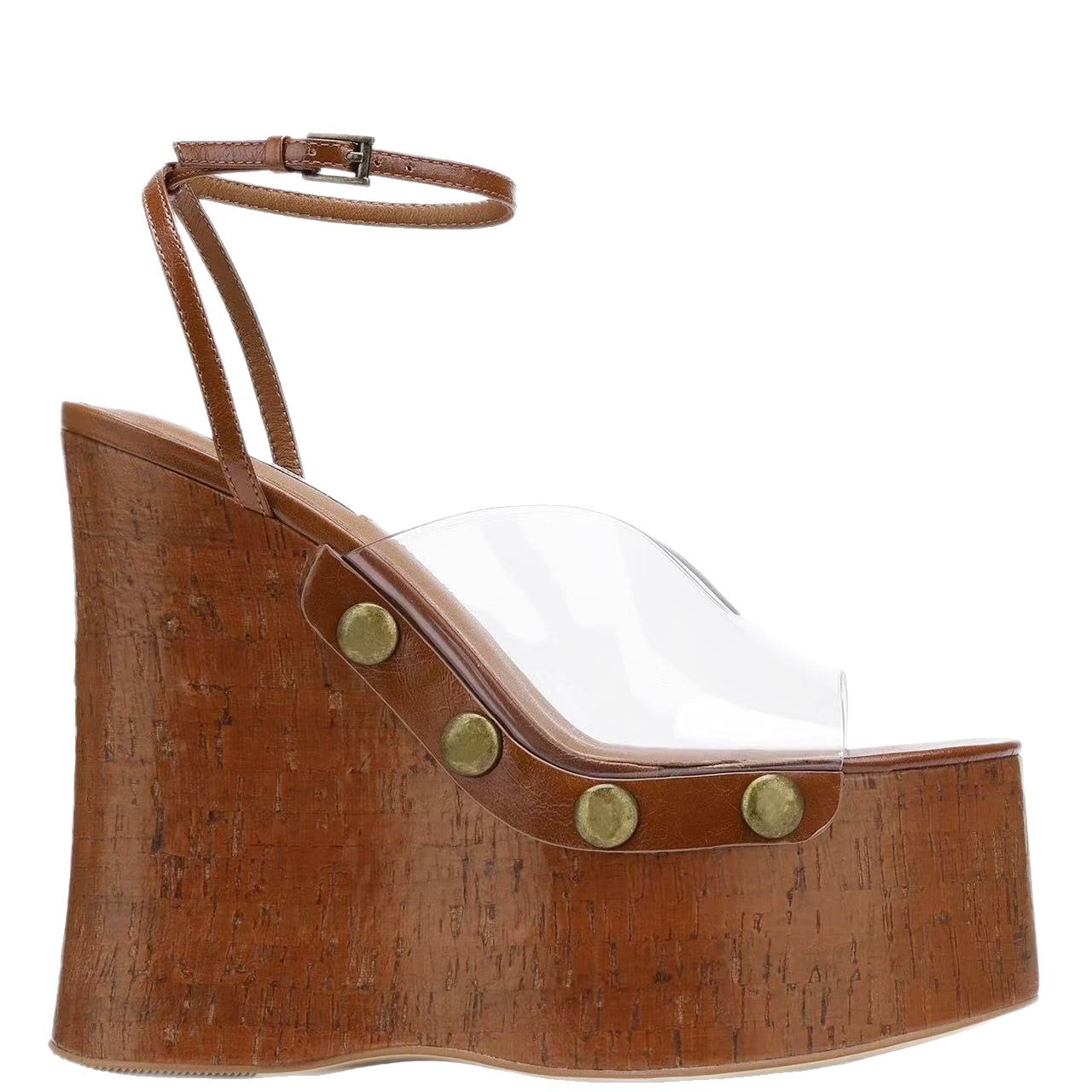 High-heeled 14 cm Thick-heeled - Woodworking Basics ulasan dan harga