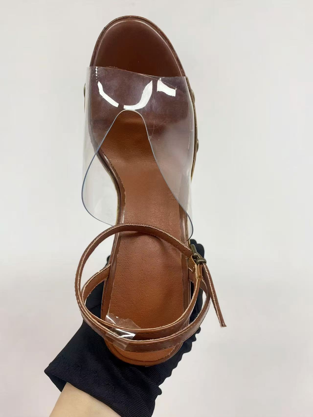 High-heeled 14 cm Thick-heeled - Woodworking Basics ulasan dan harga