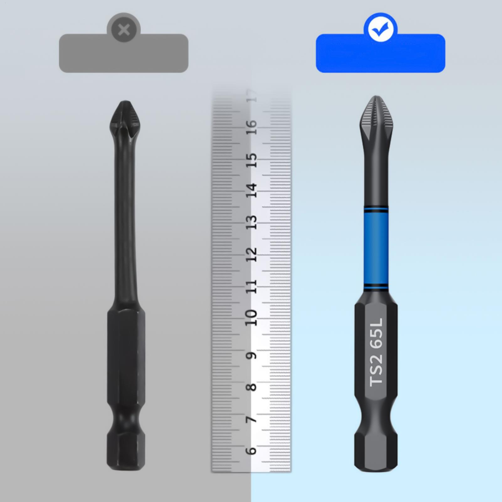 Drill Screwdriver Bit Set 6-Pi - Woodworking Tool ulasan dan harga