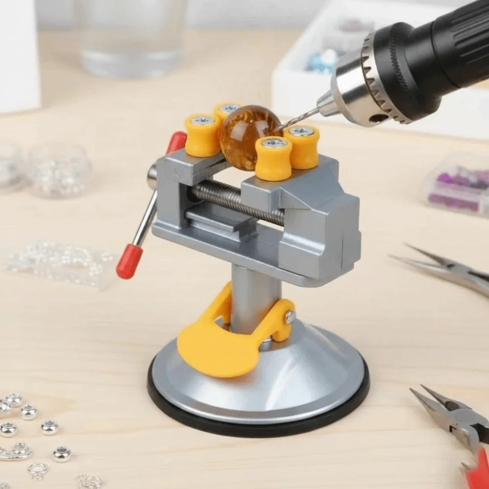 Jewelry Vice Vise Stand Rotata - Woodworking Bench Vise ulasan dan harga