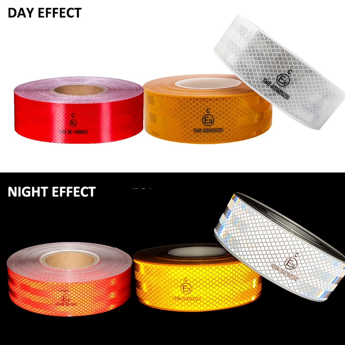 Reflective Safety Tape High In - Woodworking Mask ulasan dan harga
