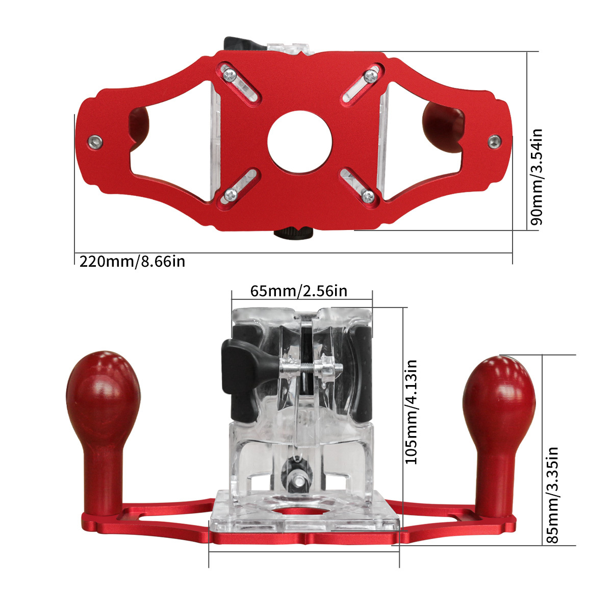 Router Base with Handles & Cen - Woodworking Groove ulasan dan harga