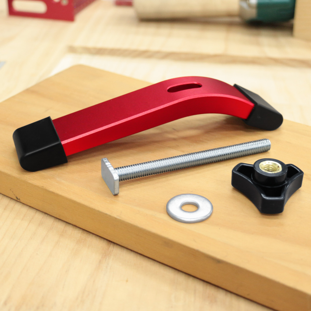 1PC T-Track Hold Down Clamp Mu - Woodworking Work Table ulasan dan harga