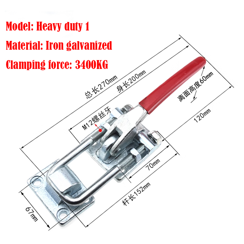 Stainless Steel Heavy‑Duty Adj - Woodworking Quick Clamps ulasan dan harga