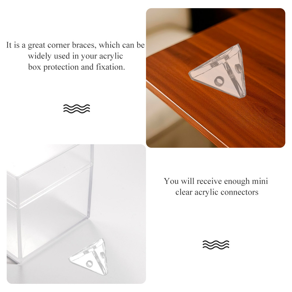 8pcs Acrylic Display Case Conn - Woodworking Terms ulasan dan harga
