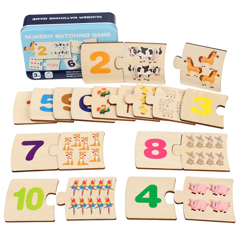 Children Iron Box Number Enlig - Woodworking Game ulasan dan harga