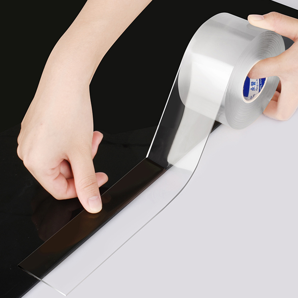 Single Sided Nano Tape Transpa - Woodworking Mask ulasan dan harga