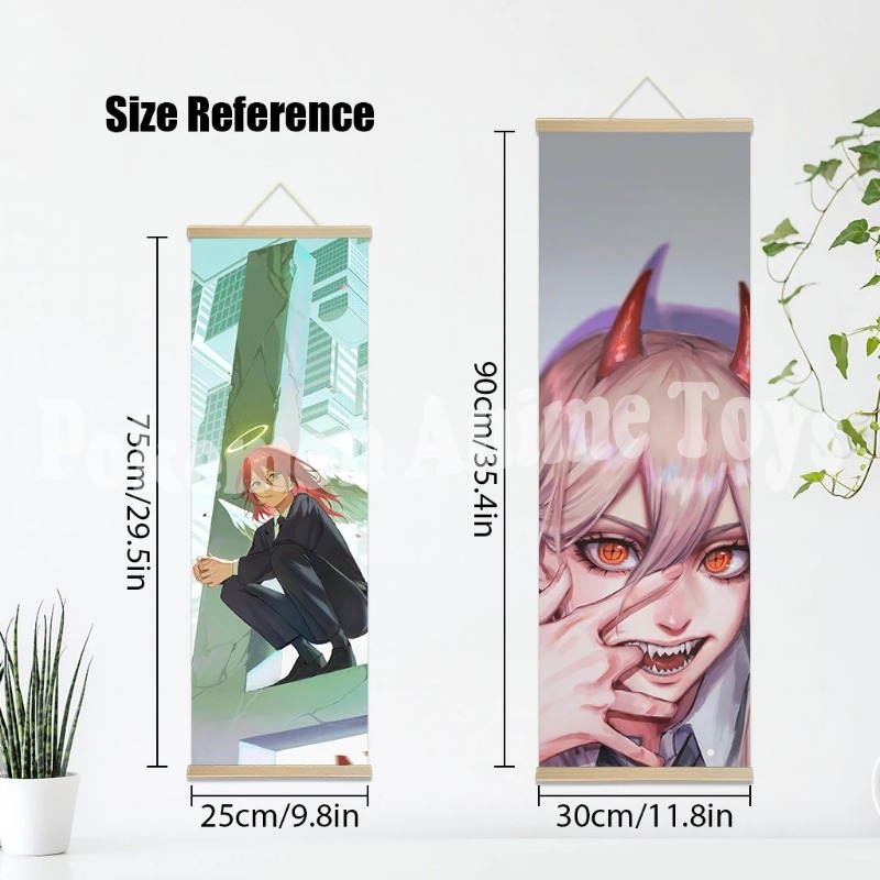 Chainsaw Man Anime Poster Wood - Woodworking Room ulasan dan harga