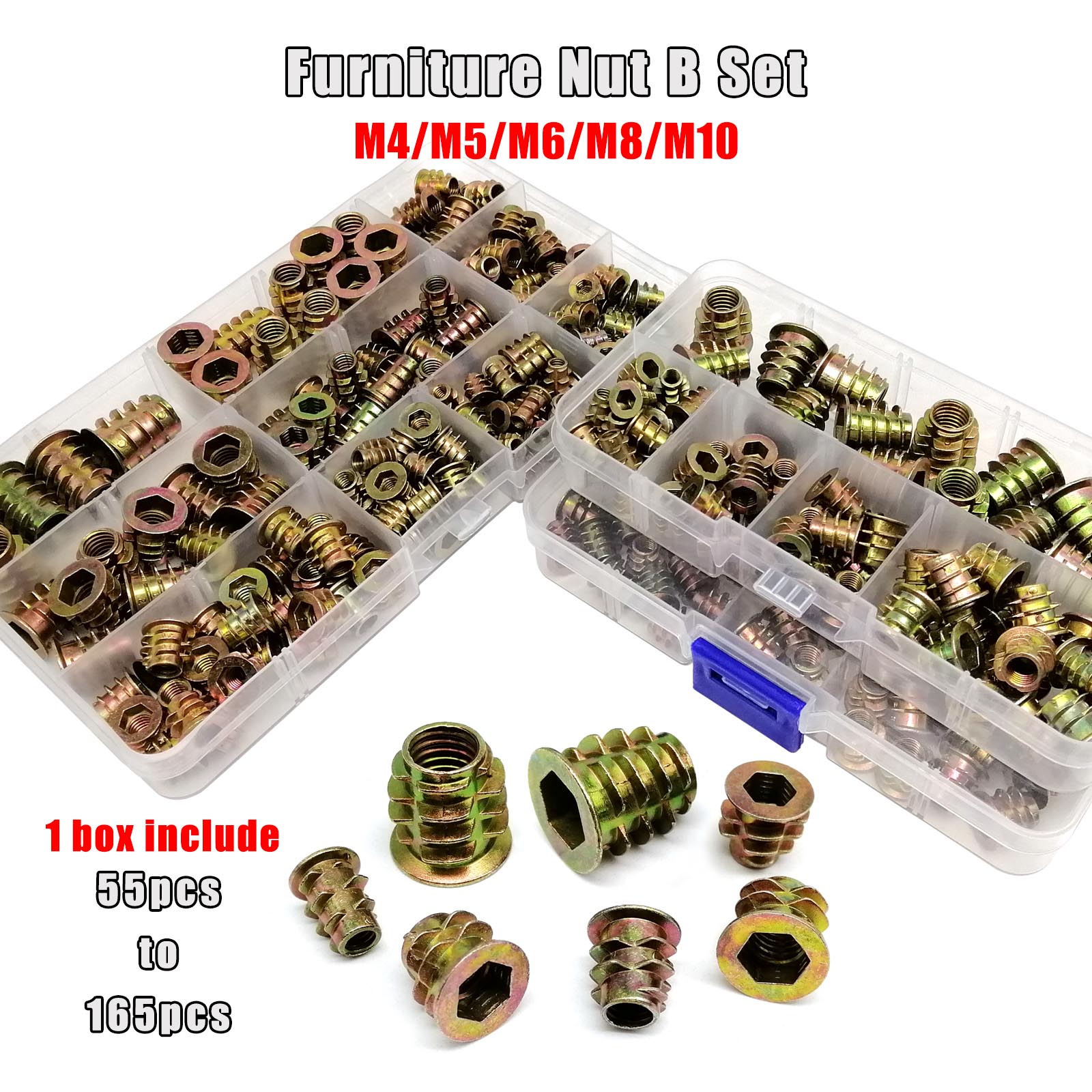 165/75/55pcs Threaded Insert N - Cabinet Scraper Set ulasan dan harga