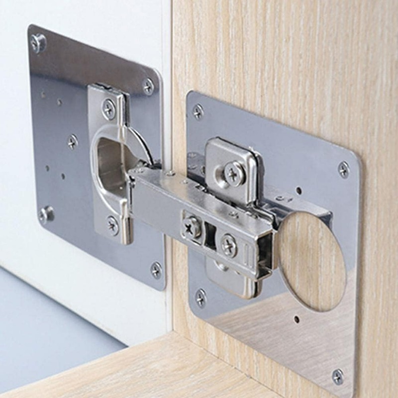 Cabinet Door Hinge Repair Plat - Cabinet Scraper Set ulasan dan harga