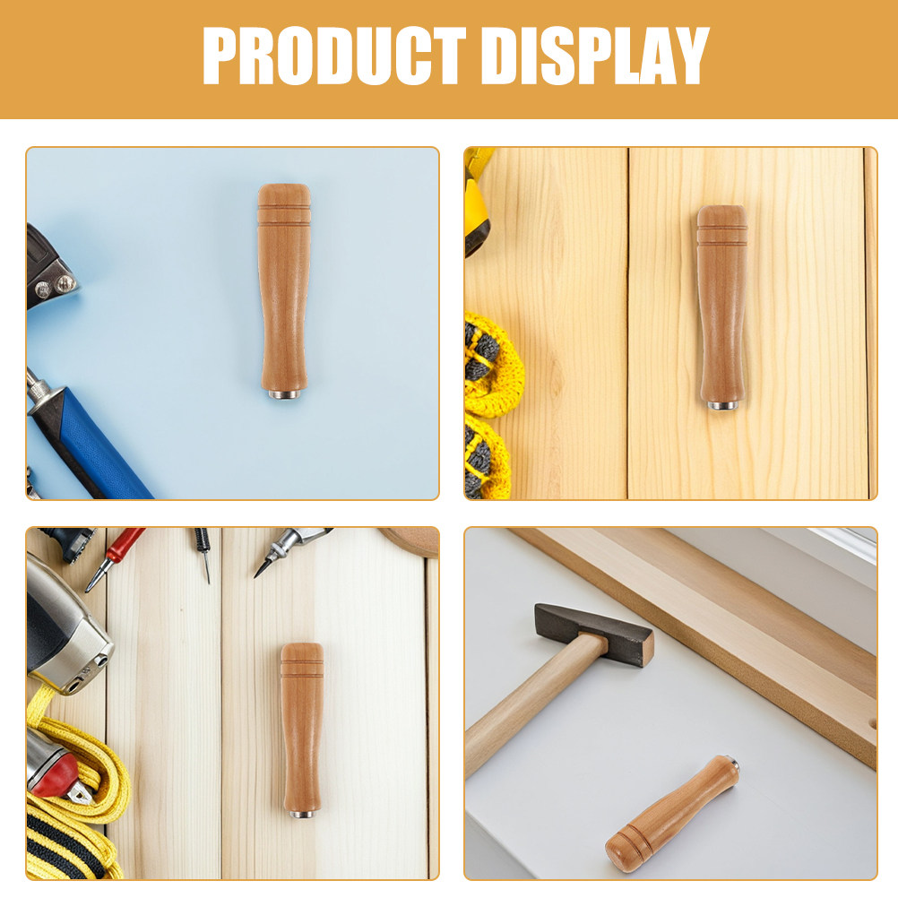 6Pcs Wooden File Handles Ergon - Woodworking Files And Rasps ulasan dan harga