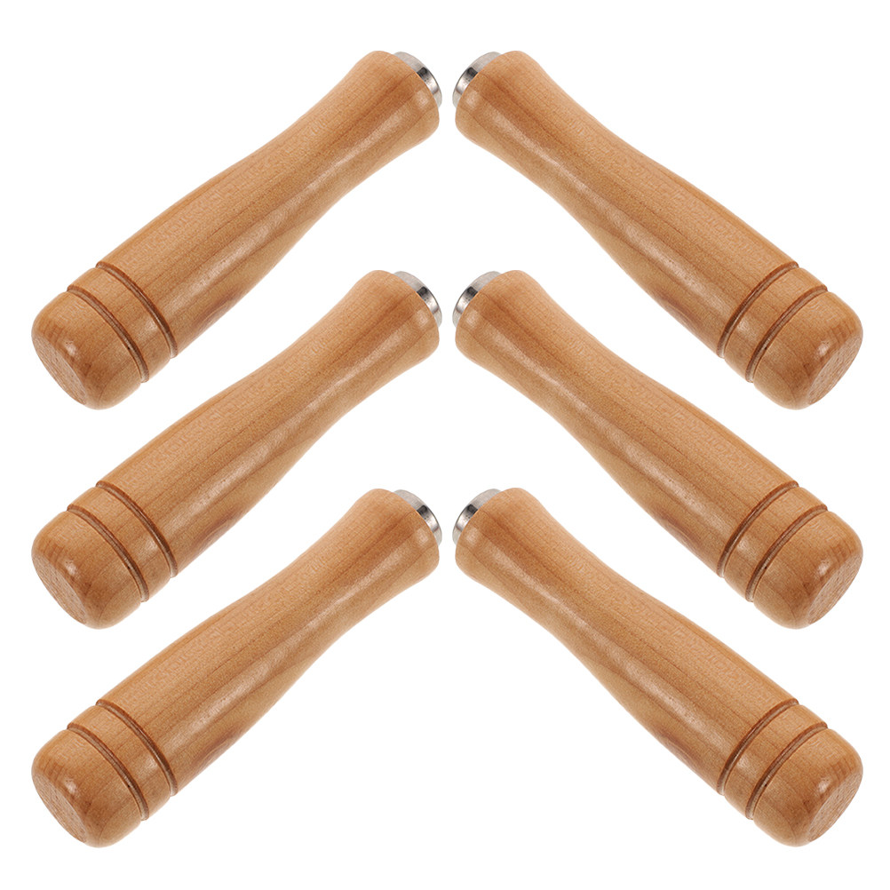 6Pcs Wooden File Handles Ergon - Woodworking Files And Rasps ulasan dan harga