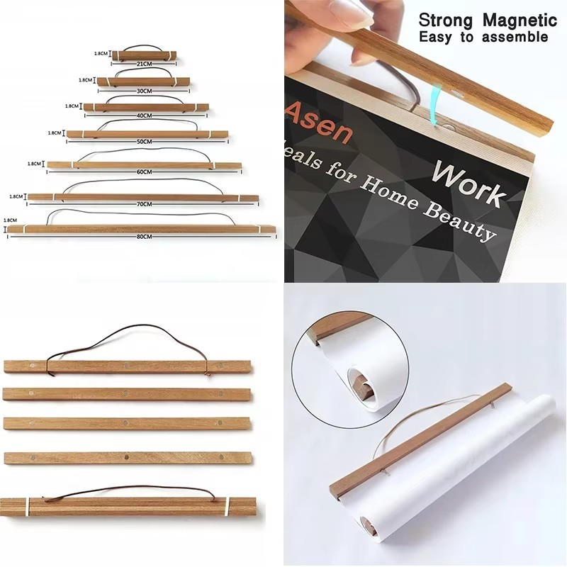 21-90cm Magnetic Wooden Pictur - Woodworking Room ulasan dan harga